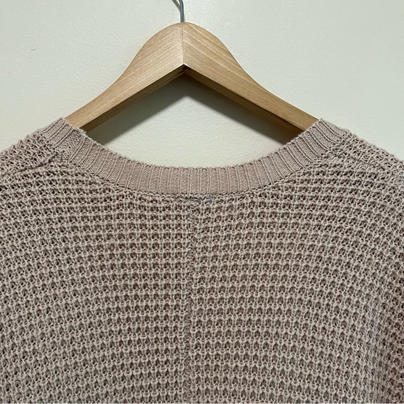 Charlotte Russe Open Cardigan Sweater | Mauve Pink | 100% Acrylic - Picture 5 of 10